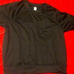 Black thick t shirt